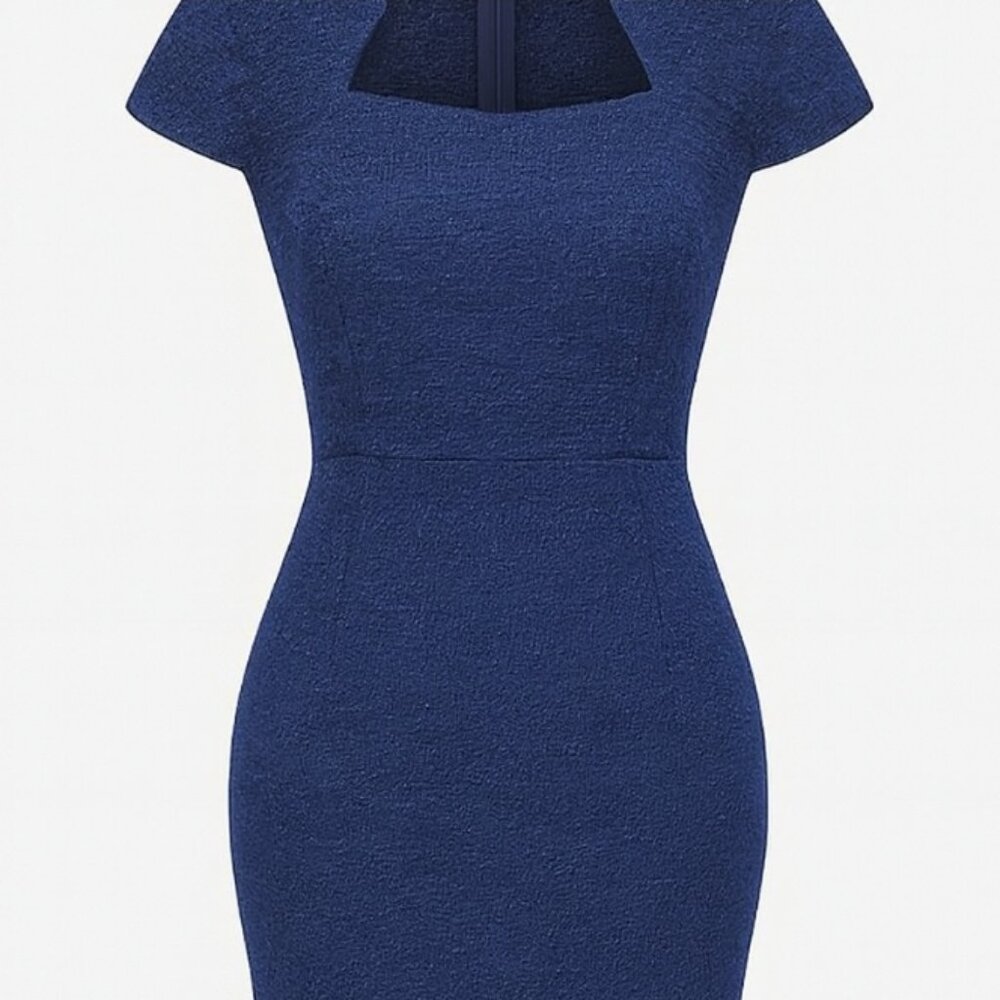 Grace Karin Navy Blue Cocktail Dress | Size Large | NWT